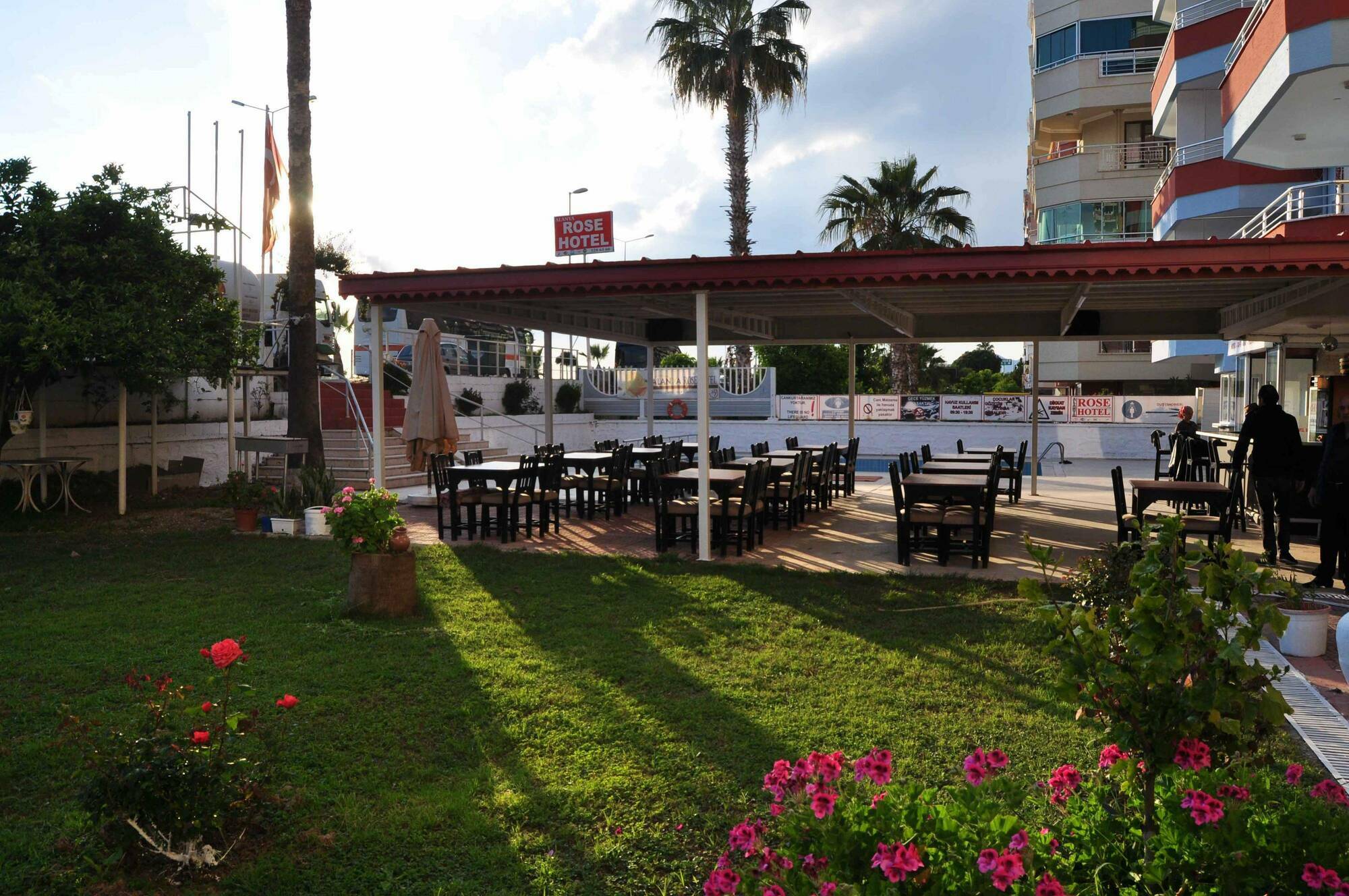 Alanya Rose Hotel Mahmutlar Exterior foto